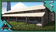 BUILDING THE EQUUS STABLES AT THE HIGHLANDS FARM BASE! - Ark: RAGNAROK [DLC Gameplay S3E37]