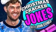 Christmas Cracker jokes with John Stones