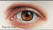 How To Draw Realistic Eye | Step by Step & Easy To Follow