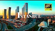 Beautiful & Largest City of Türkiye, Istanbul 🇹🇷 in 4K ULTRA HD 60FPS Video by Drone