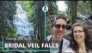 Visiting BRIDAL VEIL FALLS, British Columbia