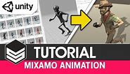 How to animate a character with Mixamo for Unity - (Tutorial) by #SyntyStudios