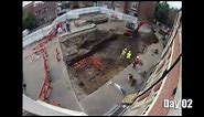 Time-lapse Recording of the Archaeological Dig at the Richard III Burial Site