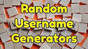 Top 6 Random Username Generator of 2023