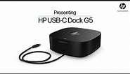 HP USB-C Dock G5 | Power your day | HP Accessories