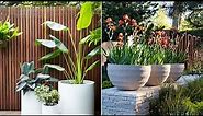 large garden pots ideas outdoor planter | large outdoor planters diy | large flower pots for outdoor