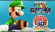 Super Luigi Galaxy (3D All-Stars) - Full Game 121 Stars Walkthrough