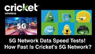 Cricket Wireless 5G Network Data Speed Tests! - How Fast Is The Cricket 5G Network?