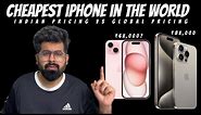 iPhone 15 series best price globally | Get 15 pro as low as 80K | Comparison