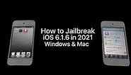 How to Jailbreak iOS 6.1.6 in 2023 (Windows & Mac)