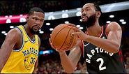 Kevin Durant vs Kawhi Leonard Highlights (11.29.2019) Good Matchup! NBA 2K19