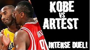 Kobe Bryant vs Ron Artest INTENSE Duel 2009 WCSF Game 2 - Artest 25 Pts, EJECTED, Kobe With 40 Pts!