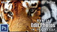 How to Use Photoshop to Edit Animals - Example: The Tigers of Ireland | Photoshop Tutorial