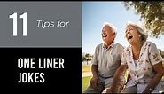 11 Tips On One Liner Jokes For Seniors