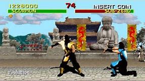 Mortal Kombat (Arcade) Scorpion Run-through (60FPS)