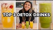 Top 3 Detox Drinks You Can Make in 5 Mins or Less! Get Rid of Bloating and Lose Weight