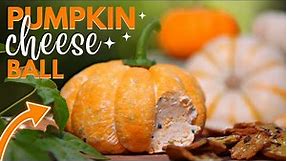 Pumpkin Cheese Ball | How to Make this Easy Fall Recipe