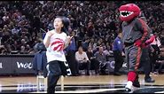 Dance Battle! Little Girl vs. Mascot - Toronto Raptors - Click to see who Wins