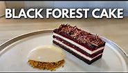 Fine dining BLACK FOREST CAKE recipe | Michelin Star Dessert At Home