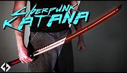 Forging a GLOWING KATANA (Cyberpunk Katana v1.0)