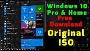 How To Download Windows 10 Pro & Home FREE [ORIGINAL Windows 10 ]