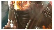 iPhone  Android Scorpion Flames Mortal Kombat Phone Live Wallpaper