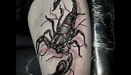Scorpion Tattoos - Top 30 Incredible ideas #ScorpionTattooDesigns