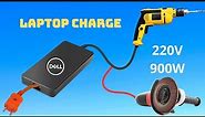 Unveiling the Secrets | How to turn LAPTOP CHARGER into a powerful 220V INVERTER