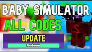 ALL Baby Simulator CODES | Roblox Baby Simulator Codes (August 2023)