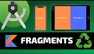 FRAGMENTS - Android Fundamentals