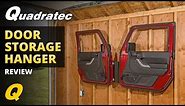 Quadratec Door Storage Hanger Review for Jeep Wrangler JL, JK, TJ, YJ & CJ