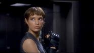 T'pol trains hand to hand combat with MACO