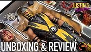 Mortal Kombat Scorpion Worldbox / Phicen Upgrade 1/6 Scale Figure Unboxing & Review