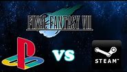 [Battle of the Ports] - Final Fantasy VII Playstation vs PC(Steam)