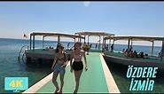 Beach Walk / ÖZDERE BEACH, Izmir Turkey / Best Beaches in The Aegean sea / 4K HDR [2021]