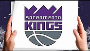 🆕how To Draw Sacramento Kings Logo