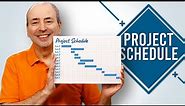 How to Create a Project Schedule - 21 Steps in 5 Stages