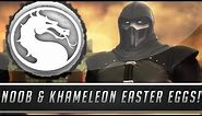 Mortal Kombat X: New Noob Saibot & Khameleon Easter Eggs & References! (Mortal Kombat XL)
