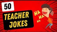 50 Funny Teacher and School Jokes for Kids [Clean]