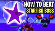 [How To] BEAT THE STARFISH BOSS EASY! (Star Lord Boss) | Cyber Truck | Roblox Mad City New Update