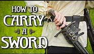 How to Carry a Sword with Medieval Collectibles - Medieval Masterclass