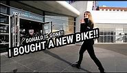 I bought a new bike today!!!! // Goodbye Donald, you served me well!
