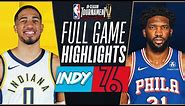 PACERS at 76ERS | NBA IN-SEASON TOURNAMENT 🏆 | FULL GAME HIGHLIGHTS | November 14, 2023