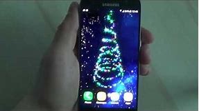 3D Christmas Tree Live Wallpaper for Android phones and tablets