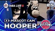 NBA Live 16 Mascot Cam #5 | Hooper (Detroit Pistons)