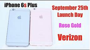 iPhone 6s Plus UNBOXING ! Rose Gold Verizon