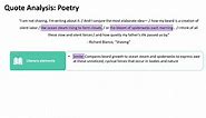 How to Analyze Quotes in Literature