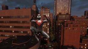 Marvel's Spider Man 2 - Dusk Gameplay - Advanced Tech Suit (Black Variant) Free Roaming