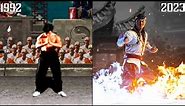 Liu Kang All Victory Poses Evolution - Mortal Kombat 1-12 (1992-2023) 4K