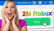 I Spent 2 MILLION ROBUX! - Roblox
